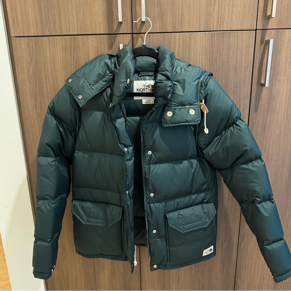 The North Face Green Puffer - XS